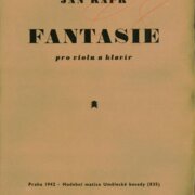 Fantasie pro violu a klavír