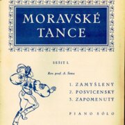 Moravské tance sešit I.