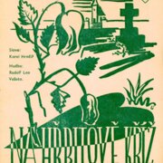 Na hřbitově kříž