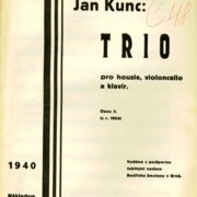 Trio pro housle, violoncello a klavír