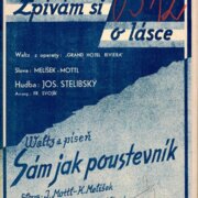 Universální orchestr M. U. č. 296/297 - Zpívám si o lásce, Sám jak poustevník