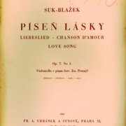 Sbírka populárních skladeb č. 105 - Píseň lásky
