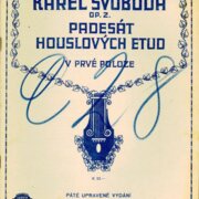 Padesát houslových etud v prvé poloze