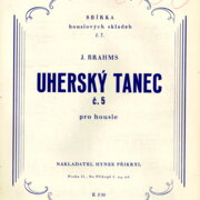 Sbírka houslových skladeb č.7. - Uherský tanec č. 5