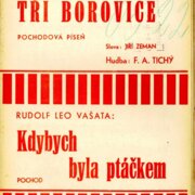 Tři borovice, Kdybych byla ptáčkem