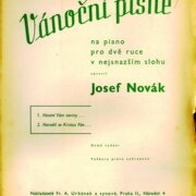 Vánoční písně na piano pro dvě ruce v nejsnazším slohu