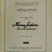 Missa festiva - Pascha nostrum