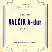 Sbírka houslových skladeb č. 9. - Valčík A- dur