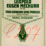 Edition Neubert 240 - Trois chansons sans paroles