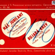 Harmonie J. S. č. 85 - 86 - Náš jubilant, Bujará krev