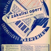 Sbírka solových skladeb pro chromatickou harmoniku - V zákulisí opery