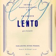 Sbírka houslových skladeb č. 16 - Lento