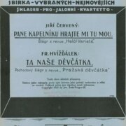 Kino - sbírka vybraných nejnovějšícg skladeb pro salonní kvartetto č.1