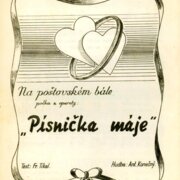 Na poštovském bále - Písnička máje