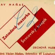 Zatoulaná mazurka, Ševcovský kvapík