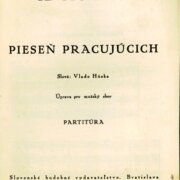 Písenň pracujúcich