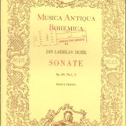 Musica Antiqua Bohemica 41 - Sonate