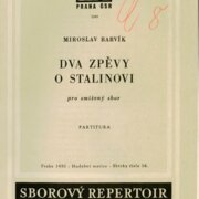 Dva zpěvy o Stalinovi