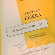 Dvě klavírní drobnosti
