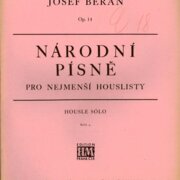 Národní písně pro nejmenší houslisty