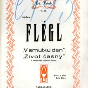 V smutku den, Život časný