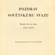 Pozdrav Sovětskému svazu