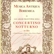 Musica Antiqua Bohemica 19