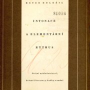 Intonace a elementární rytmus