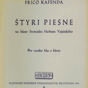 Štyri piesne