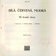 Bílá, červená, modrá