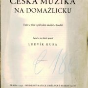 Česká muzika na Domažlicku