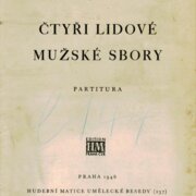 Čtyři lidové mužské sbory