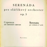 Serenáda pre sláčikový orchester