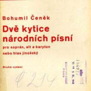 Dvě kytice národních písní