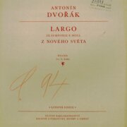 Largo z nového světa (piano)