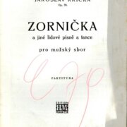 Zornička a jiné lidové písně a tance