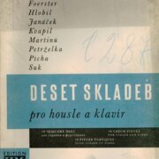 Deset skladeb pro housle a klavír