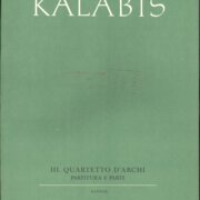 III. Quartetto d' archi