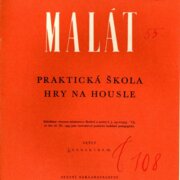 Praktická škola hry na housle