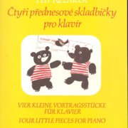Čtyři přednesové skladbičky pro klavír