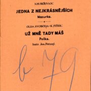 Jedna z nejkrásnějších, Už mně tady máš