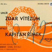 Zdar vítězům, Kapitán Řimek