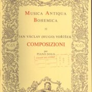 Musica Antiqua Bohemica 52 - Composizioni