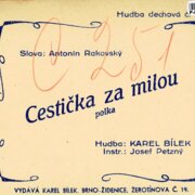 Cestička za milou