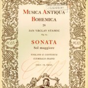 Musica Antiqua Bohemica 28 - Sonata Sol maggiore