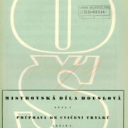 Mistrovská díla houslová sešit I.