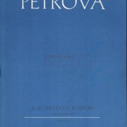 II. Quartetto d' archi