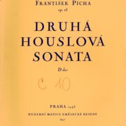 Druhá houslová sonata