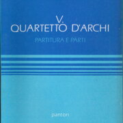 V. Quartetto D'Archi