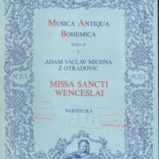 Musica Antiqua Bohemica seria II - Missa sancti wenceslai